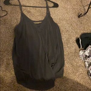 Grey aeo tank top